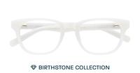 Pearl Glasses Direct Andi Birthstone Round Glasses - Flat-lay