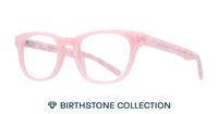 Pink Opal Glasses Direct Andi Birthstone Round Glasses - Angle