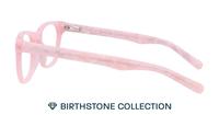 Pink Opal Glasses Direct Andi Birthstone Round Glasses - Side