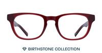 Ruby Glasses Direct Andi Birthstone Round Glasses - Front