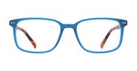Matte Blue Glasses Direct Andre Square Glasses - Front