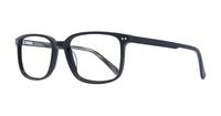 Shiny Black / Grey Glasses Direct Andre Square Glasses - Angle