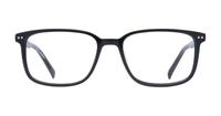 Shiny Black / Grey Glasses Direct Andre Square Glasses - Front