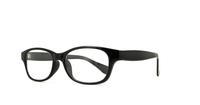 Black Glasses Direct Ashley Oval Glasses - Angle