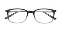 Gradient Grey Glasses Direct Ashlyn Rectangle Glasses - Flat-lay