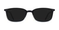 Gradient Grey Glasses Direct Ashlyn Rectangle Glasses - Sun