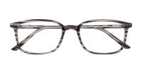Grey/Horn Glasses Direct Ashlyn Rectangle Glasses - Flat-lay