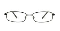 Black Glasses Direct Bailey Rectangle Glasses - Front
