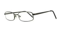 Gunmetal Glasses Direct Bailey Rectangle Glasses - Angle