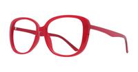 Red Glasses Direct Becca Square Glasses - Angle