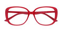 Red Glasses Direct Becca Square Glasses - Flat-lay