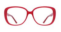 Red Glasses Direct Becca Square Glasses - Front