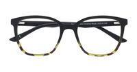 Matte Gradient Black Glasses Direct Bentley Square Glasses - Flat-lay