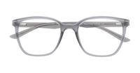 Matte Grey Glasses Direct Bentley Square Glasses - Flat-lay