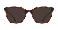 Matte Havana Glasses Direct Bentley Square Glasses - Sun