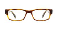 Light Tortoise Glasses Direct Billie Rectangle Glasses - Front