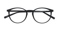 Matte Black Glasses Direct Boston Round Glasses - Flat-lay
