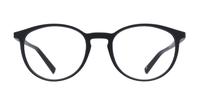 Matte Black Glasses Direct Boston Round Glasses - Front