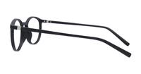 Matte Black Glasses Direct Boston Round Glasses - Side