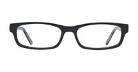 Black marble Glasses Direct Brazen-52 Rectangle Glasses - Front