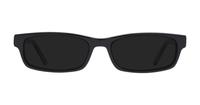Black marble Glasses Direct Brazen-52 Rectangle Glasses - Sun