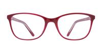 Burgundy Glasses Direct CAR24 Cat-eye Glasses - Front