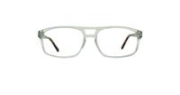 Clear/Tortoise Glasses Direct Carl Square Glasses - Front
