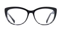 Black Glasses Direct Carly Cat-eye Glasses - Front