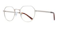 Matte Gold Glasses Direct Chase Round Glasses - Angle