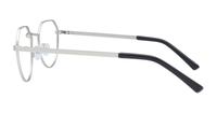 Matte Silver Glasses Direct Chase Round Glasses - Side