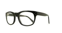 Black 2 Glasses Direct Christopher Oval Glasses - Angle