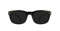 Black 2 Glasses Direct Christopher Oval Glasses - Sun