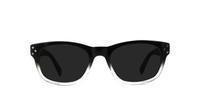 Black Glasses Direct Christopher Oval Glasses - Sun