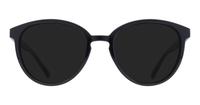 Shiny Black Glasses Direct Claire Round Glasses - Sun