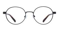 Matte Black Glasses Direct Cody Round Glasses - Front