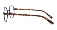 Matte Black Glasses Direct Cody Round Glasses - Side