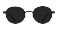 Matte Black Glasses Direct Cody Round Glasses - Sun