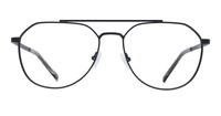 Matte Black Glasses Direct Colby Pilot Glasses - Front