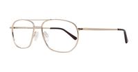 Gold Glasses Direct Cowboy Aviator Glasses - Angle