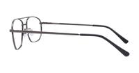 Gunmetal Glasses Direct Cowboy Aviator Glasses - Side