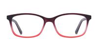 Matte Brown/Pink Glasses Direct Dakari Oval Glasses - Front