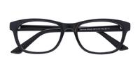 Black Glasses Direct Damica Oval Glasses - Flat-lay