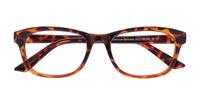 Tortoise Glasses Direct Damica Oval Glasses - Flat-lay