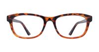 Tortoise Glasses Direct Damica Oval Glasses - Front