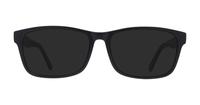 Matte Black Glasses Direct Dario Rectangle Glasses - Sun