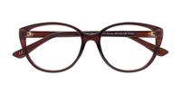 Brown Glasses Direct Dawn Cat-eye Glasses - Flat-lay