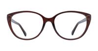 Brown Glasses Direct Dawn Cat-eye Glasses - Front
