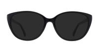 Shiny Black Glasses Direct Dawn Cat-eye Glasses - Sun