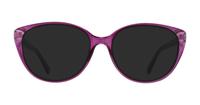Shiny Purple Glasses Direct Dawn Cat-eye Glasses - Sun