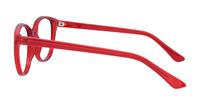 Shiny Red Glasses Direct Dawn Cat-eye Glasses - Side